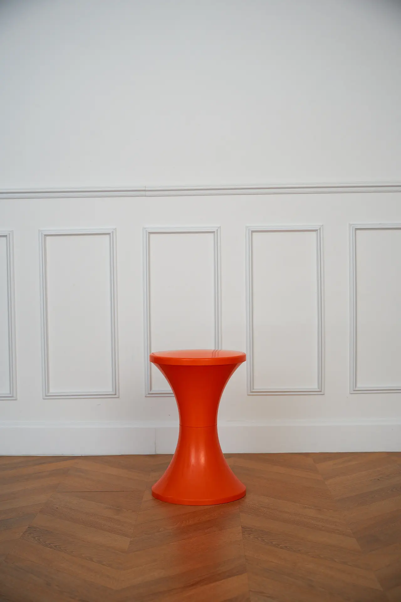 Tabouret plastique Space Age (orange)