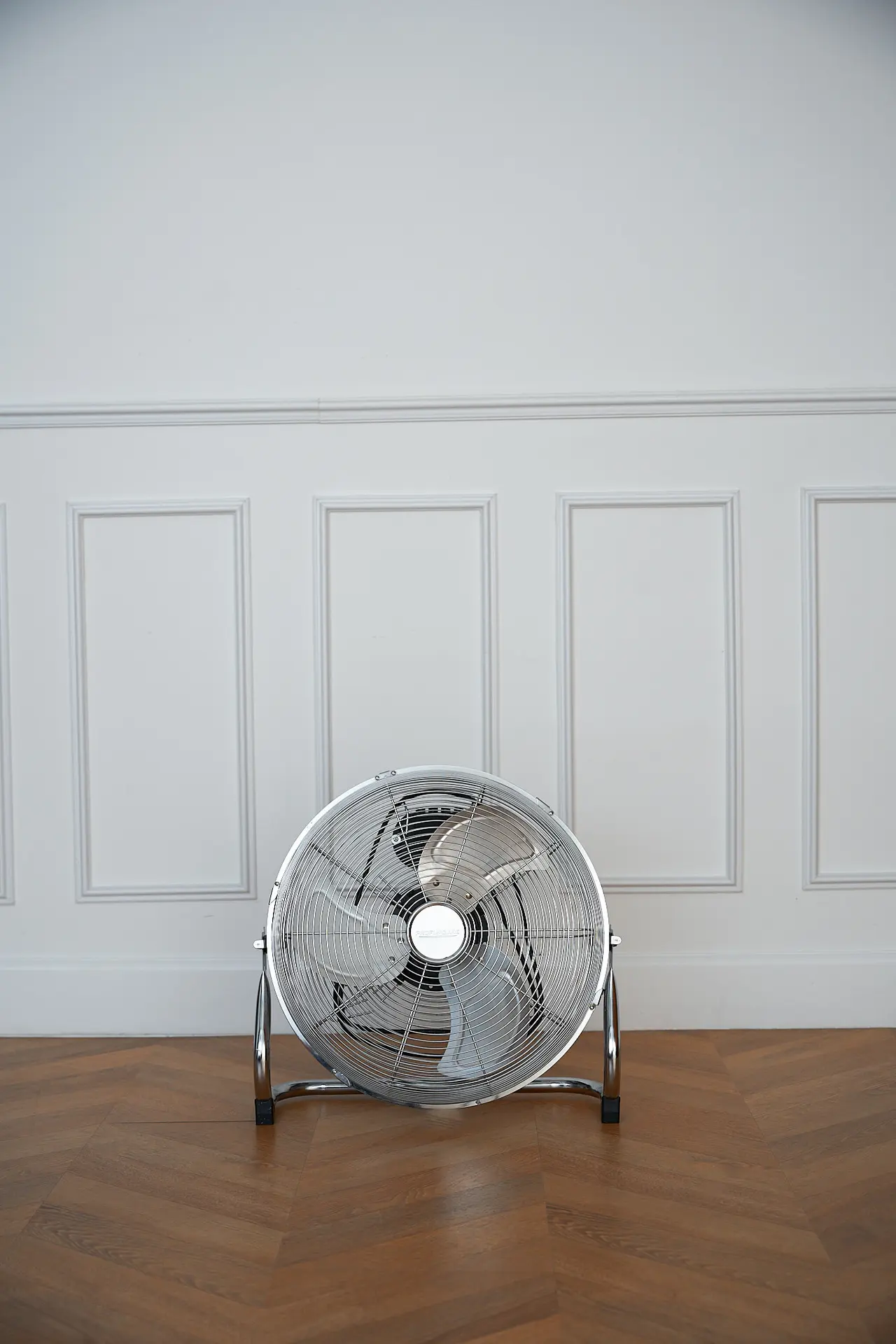 Ventilateur chromé