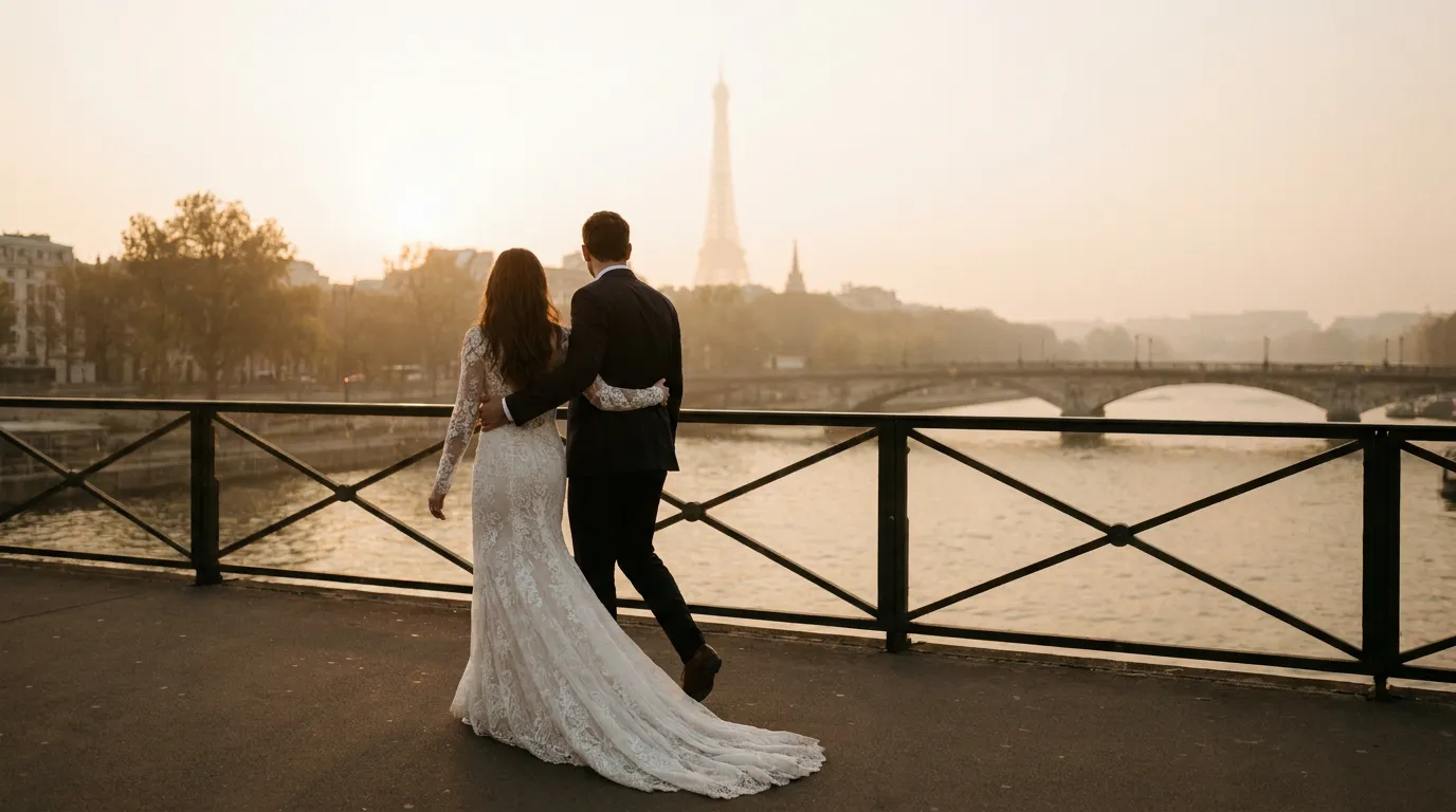 Top 7 des plus beaux lieux pour un shooting de mariage à Paris
