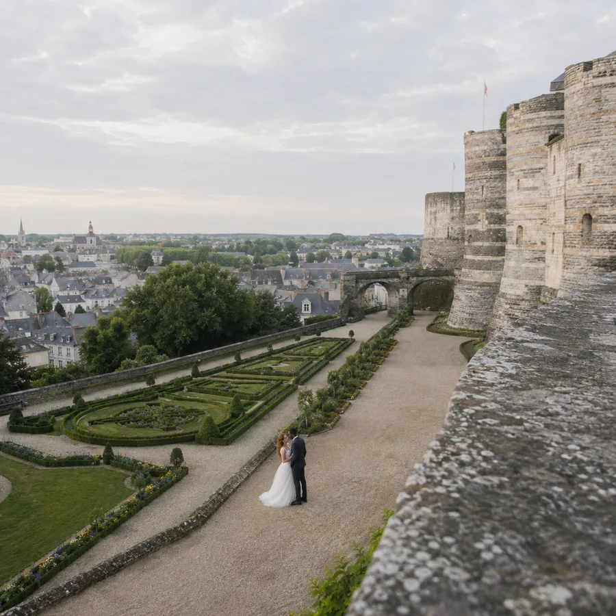Cérémonie de mariage en mairie à Angers