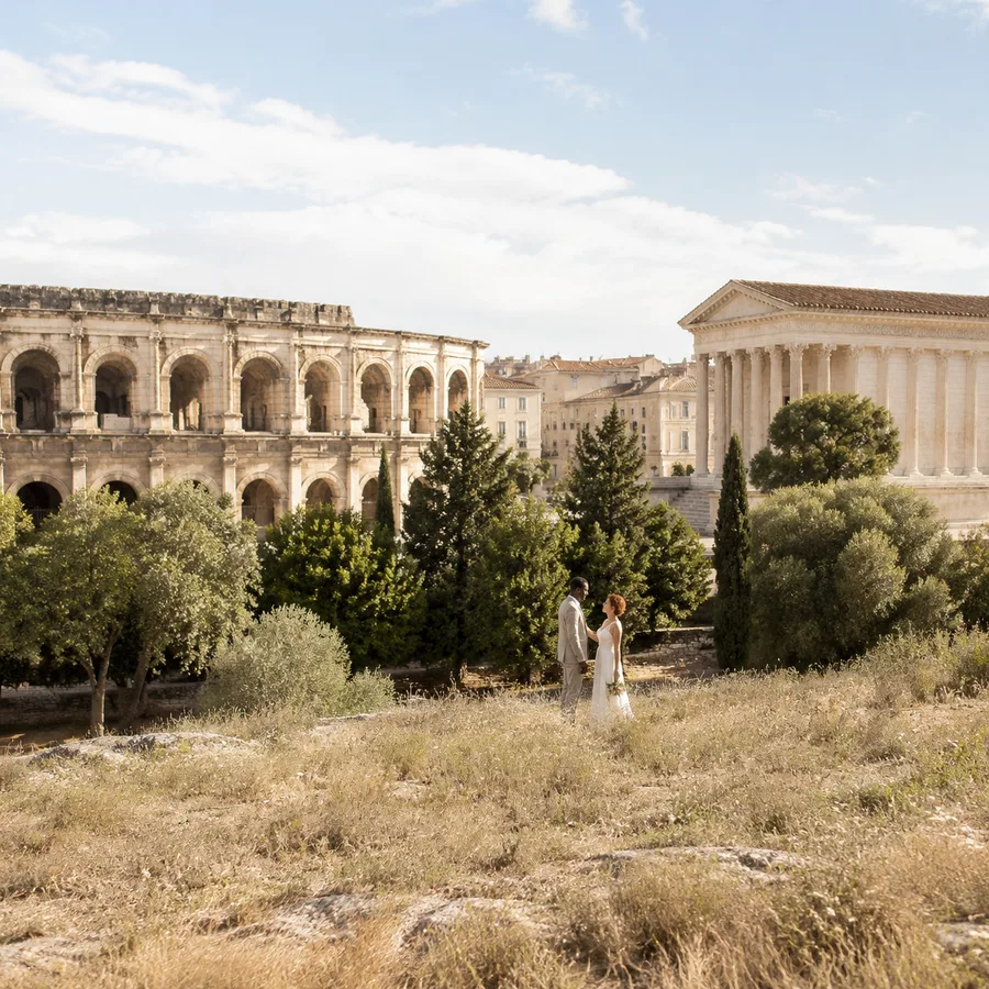 Cérémonie de mariage en mairie à Nîmes