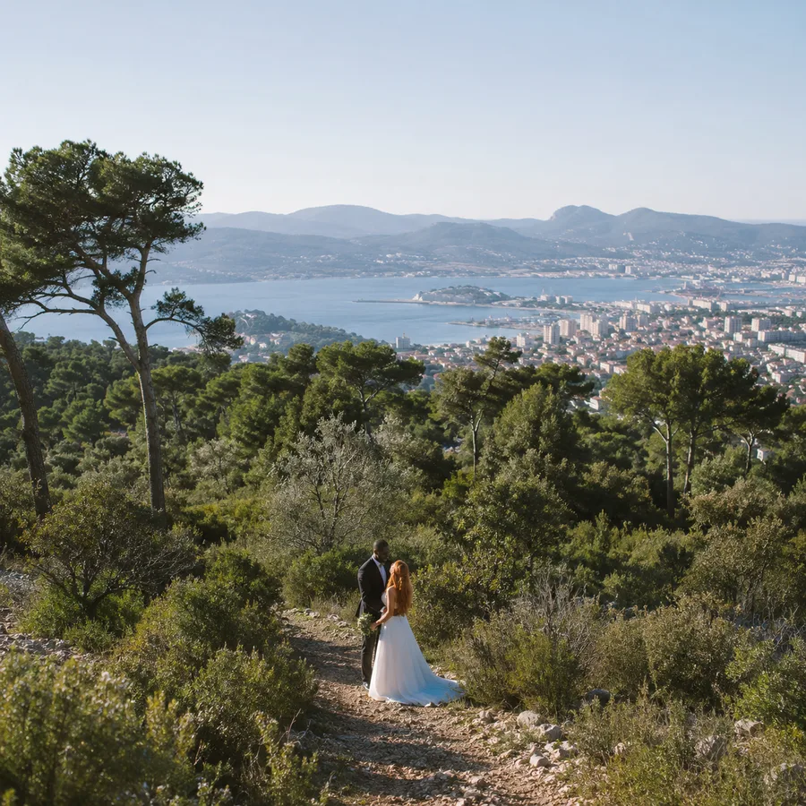 Cérémonie de mariage en mairie à Toulon