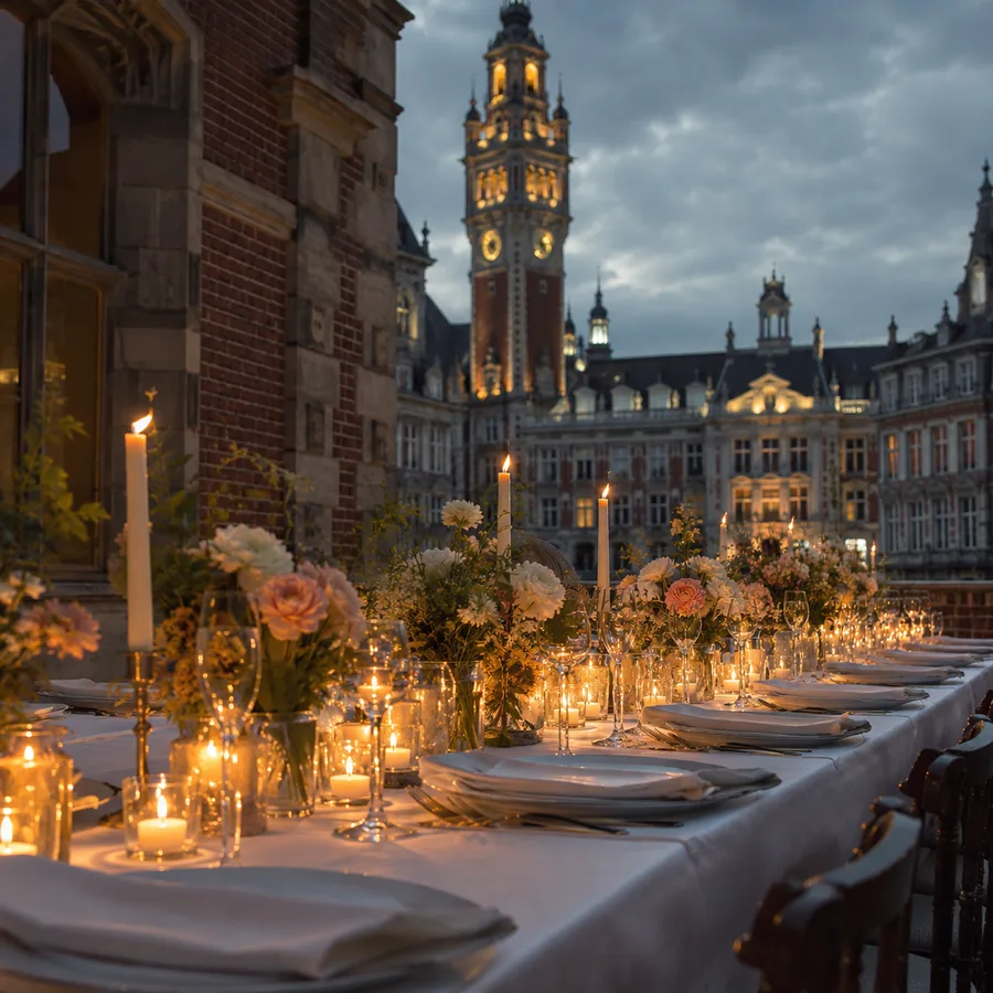 Invités sur la piste de danse, mariage à Lille