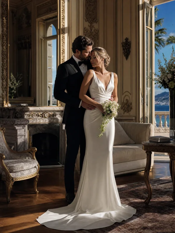 Mariage en style éditorial à Nice