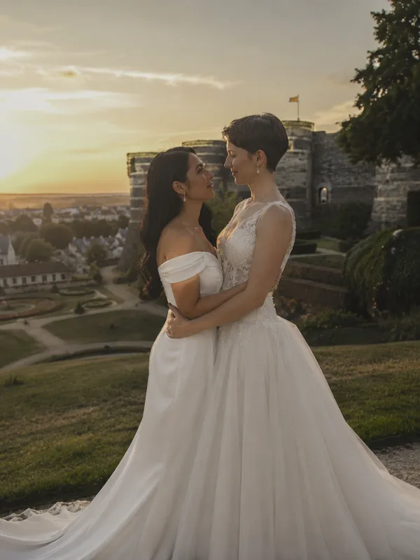 Mariage en argentique à Angers