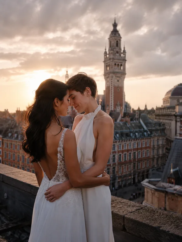 Mariage en argentique à Lille