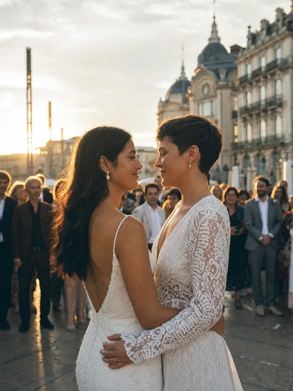Mariage en argentique à Montpellier