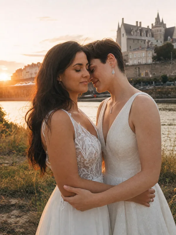 Mariage en argentique à Nantes