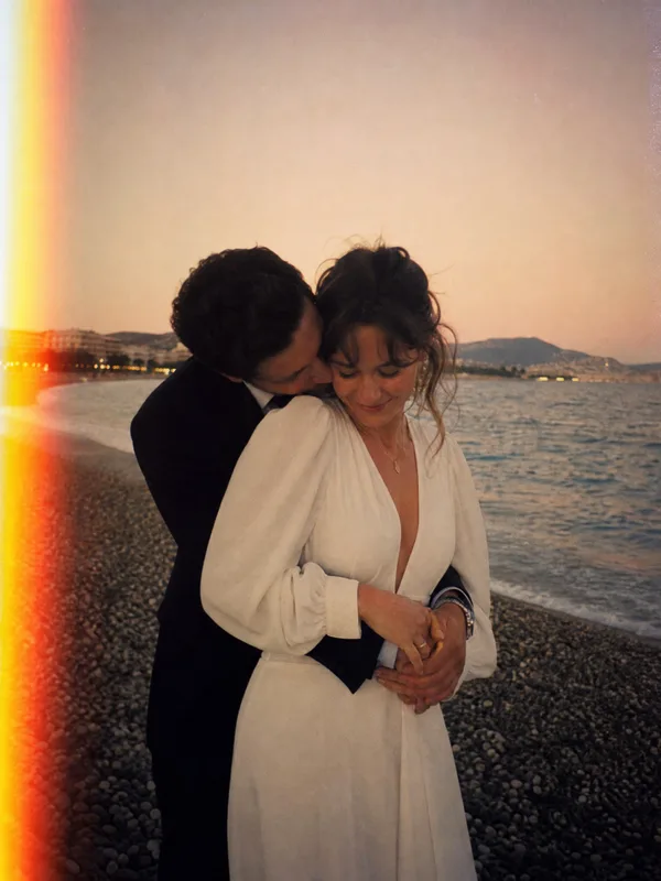 Mariage en argentique à Nice