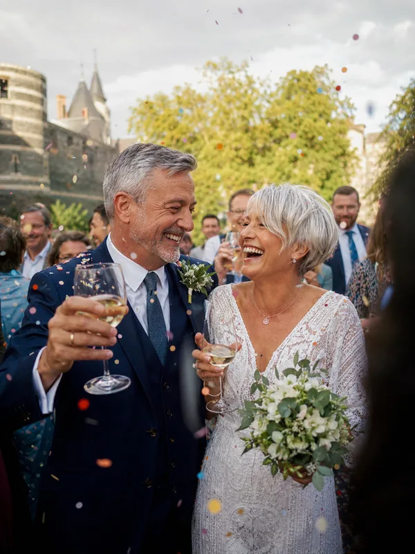 Mariage classique et intemporel à Angers