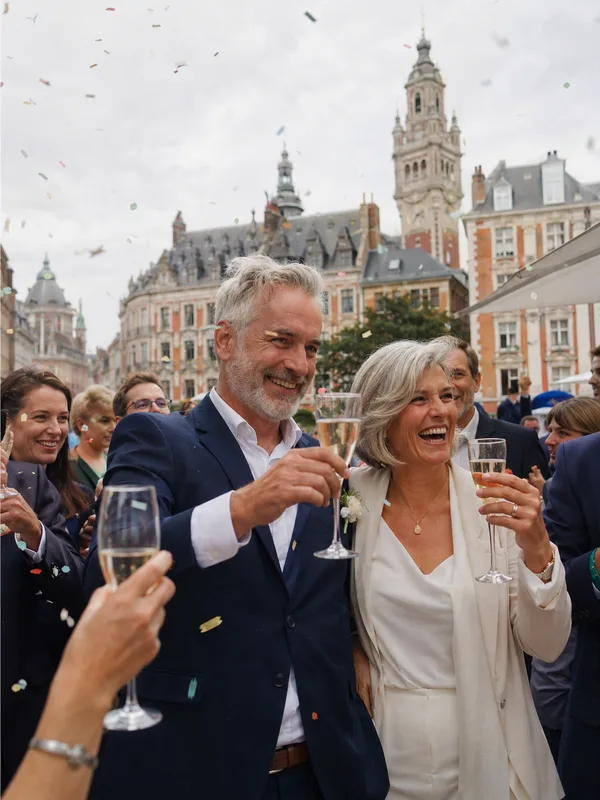 Mariage classique et intemporel à Lille
