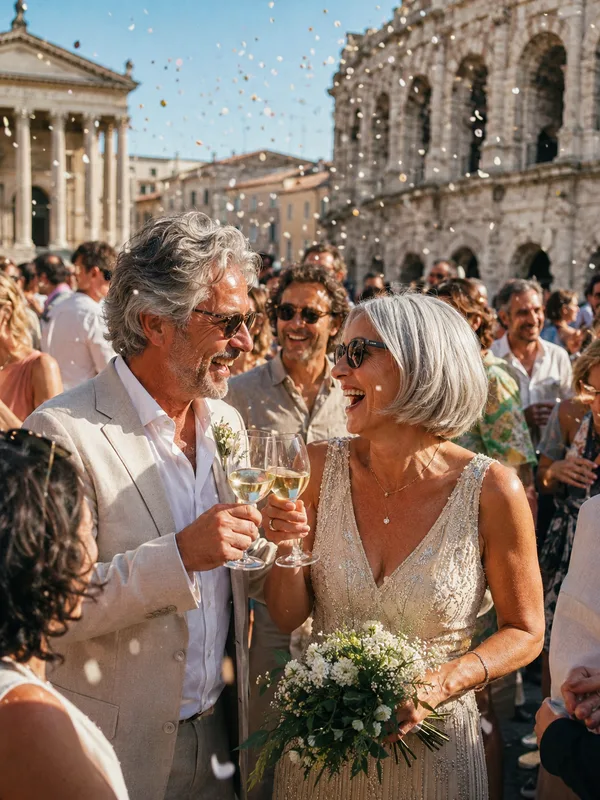 Mariage classique et intemporel à Nîmes