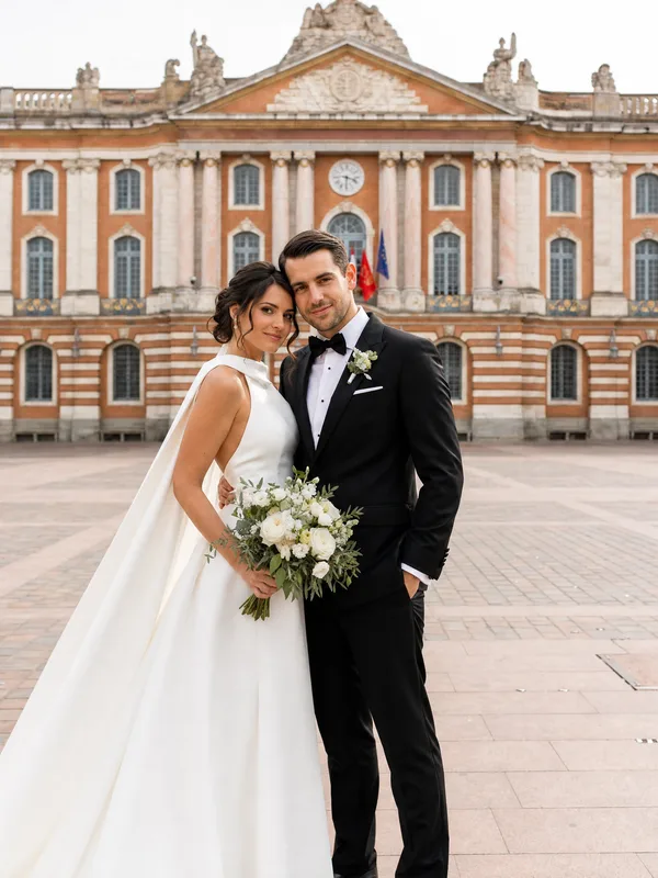 Mariage classique et intemporel à Toulouse
